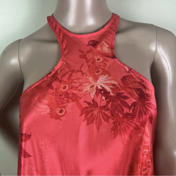 ALLSAINTS PRINTED SILK BLEND TOP - Picture 4 of 8